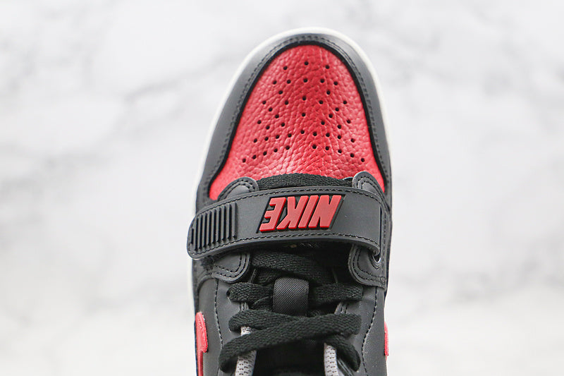 Nike Air Jordan 312 Legacy Bred Low Top Black Red Sneakers