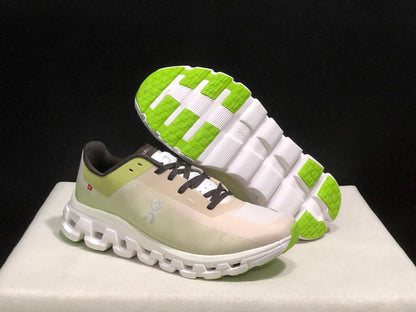 On Running Cloudflow 4 Shock-Absorbing And Wear-Resistant Running Shoes Zest/Frost