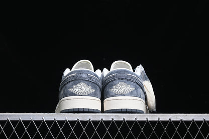Nike Air Jordan 1 Low Grey Sole Grey White Sneakers