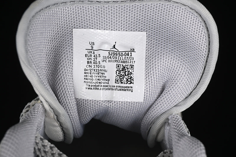 Nike Air Jordan 1 Low White Grey Gold Sneakers