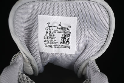Nike Air Jordan 1 Low White Grey Gold Sneakers
