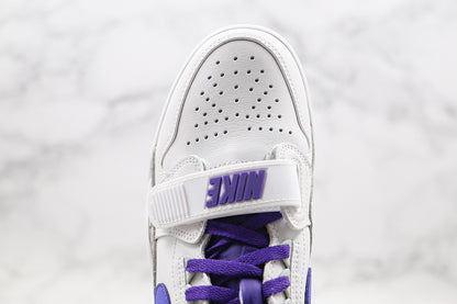 Nike Air Jordan Legacy 312 Lakers White Purple Gold Sneakers