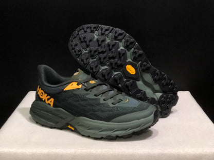 Hoka One One Speedgoat 5 Men's Trail Running Shoes Sneakers Black