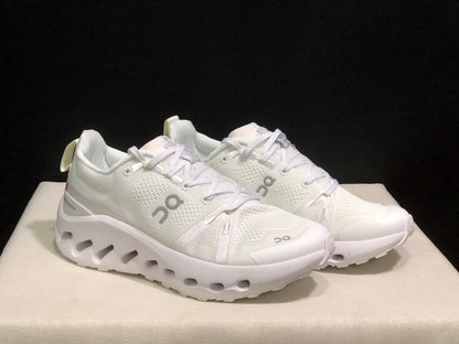 On Running Cloudsurfer Trail Waterproof Comfortable And Breathable Running Shoes White