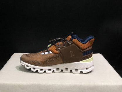 On Running Cloud Hi Edge Outdoor Training Running Shoes Dark Brown