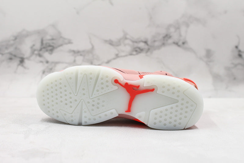 Nike Air Jordan 6 Retro Pink Red Sneakers