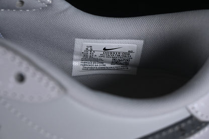 Nike Air Jordan 1 Low Wolf Grey White Gum Medium Brown Sole Sneakers