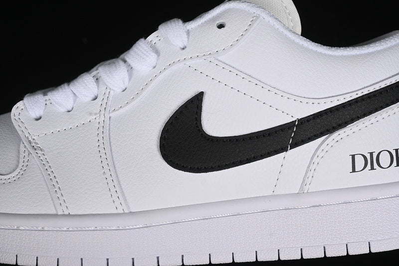 Nike Air Jordan 1 Retro Low DIOR White Black Sneakers
