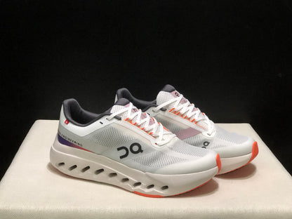 On Running Cloudsurfer Next Casual Running Shoes Grayish-White/Flame