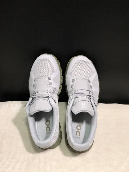 On Running Cloudstratus Breathable Support Running Shoes Light Grey/Green