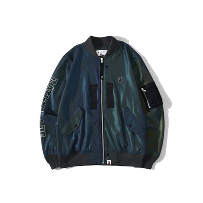 A Bathing Ape BAPE HUNTING Auroral Gradient Reflective Jacket