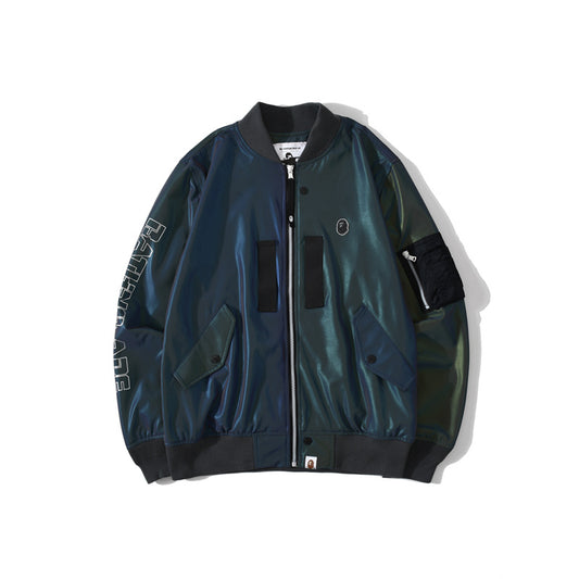 A Bathing Ape BAPE HUNTING Auroral Gradient Reflective Jacket