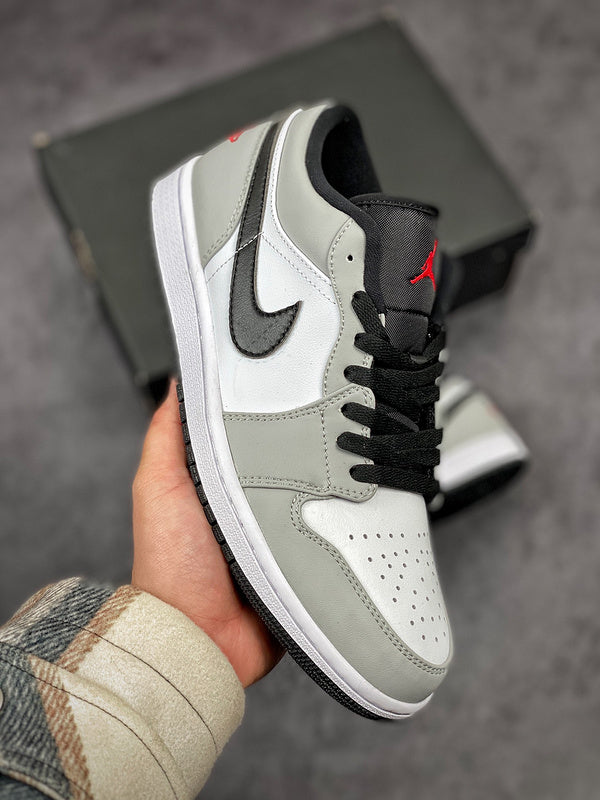 Nike Air Jordan 1 Low Light Smoke Grey Sneakers