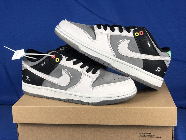 Nike SB Dunk Low Pro VX1000 Camcorder Clean Suede Multicolor Sneakers