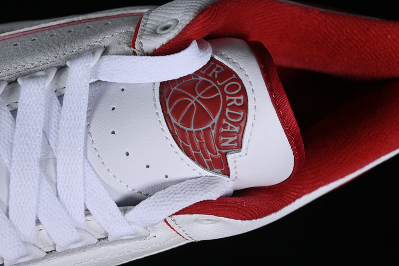 Nike Air Jordan 2/3 Retro Cement Grey Varsity Red White Sneakers