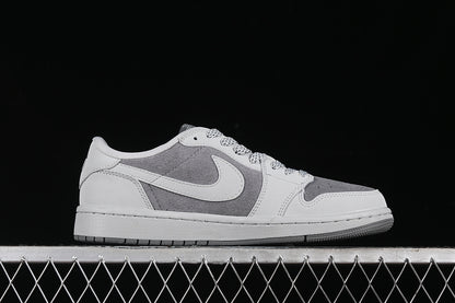 Travis Scott Fragment Design Nike Air Jordan 1 Low The North Face OG SP Grey Sneakers