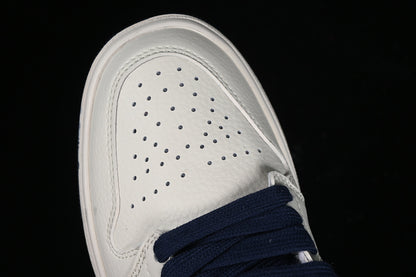Nike Air Jordan 1 Low Louis Vuitton Blue Grey White Sneakers