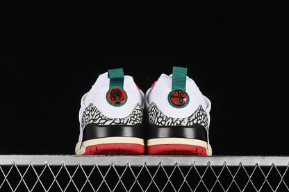 Nike Air Jordan Spizike Low Cement Grey White Sneakers