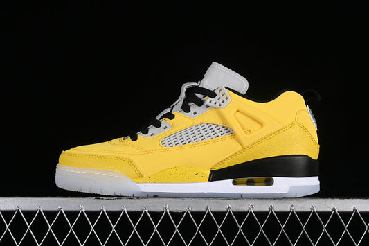 Nike Air jordan Spizike Low Grey Yellow Sneakers
