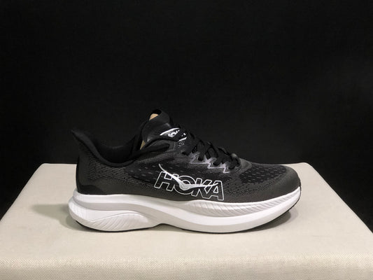 Hoka One One Mach 6 Wear-resistant Breathable Low-top Running Shoes Sneakers Black