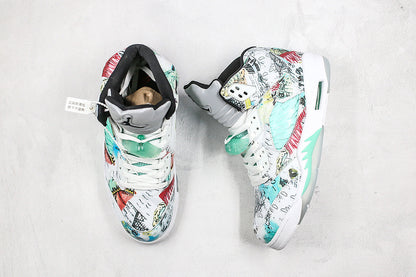 Nike Air Jordan 5 Retro Wings Multi-Color Sneakers
