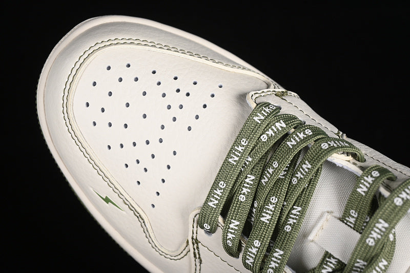 Nike Air Jordan 1 Low Off-White White Grass Green Sneakers