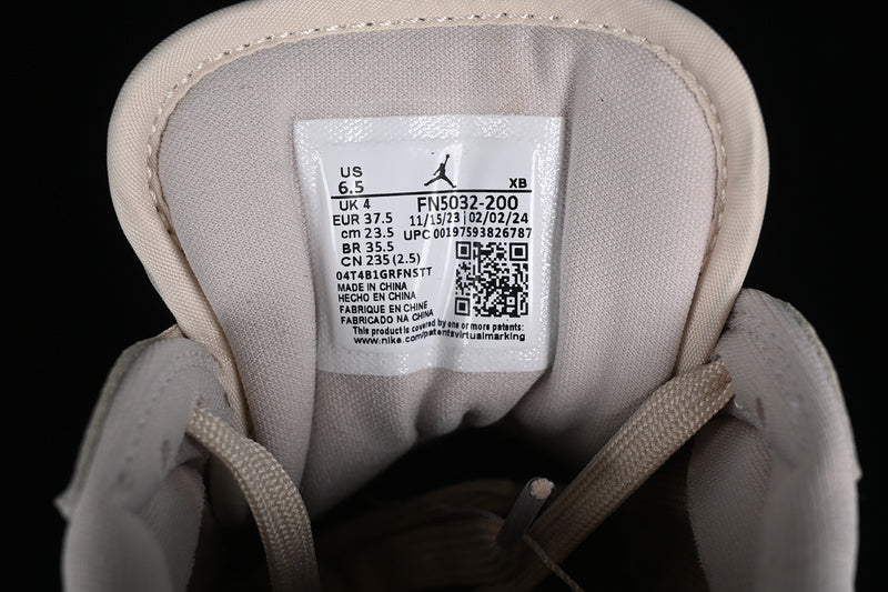 Nike Air Jordan 1 Low Method Of Make Metallic Gold Legende Light Brown Sneakers