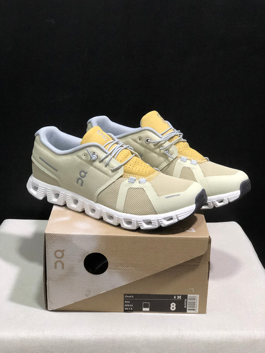 On Running Cloud 5 Lightweight Running Shoes Haze/Sand