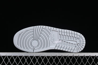 Nike Air Jordan 1 Grey White Sneakers