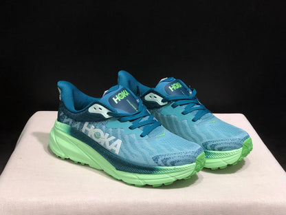 Hoka One One Challenger 7 Shock-absorbing Breathable Running Shoes Sneakers Turquoise