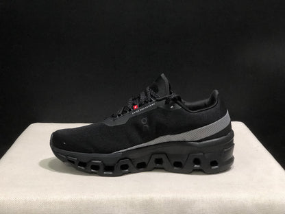 On Running Cloudmonster 2 Shock-Absorbing And Breathable Black Running Shoes