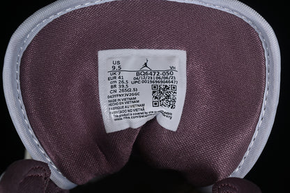 Nike Air Jordan 1 Mid Pure Platinum Sky J Mauve Sail Sneakers