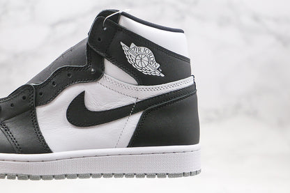 Nike Air Jordan 1 Retro High Grey Sole Black White Sneakers