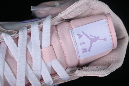 Nike Air Jordan 1 Mid Pink White Sneakers