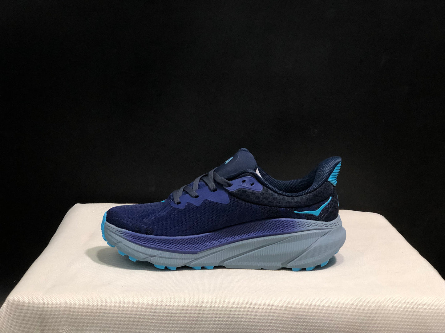 Hoka One One Challenger 7 Shock-absorbing Breathable Running Shoes Navy Sneakers