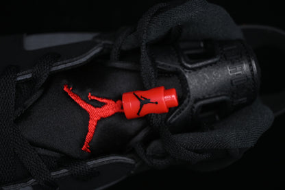 Nike Air Jordan 6 Black Fire Red Iron Grey Sneakers