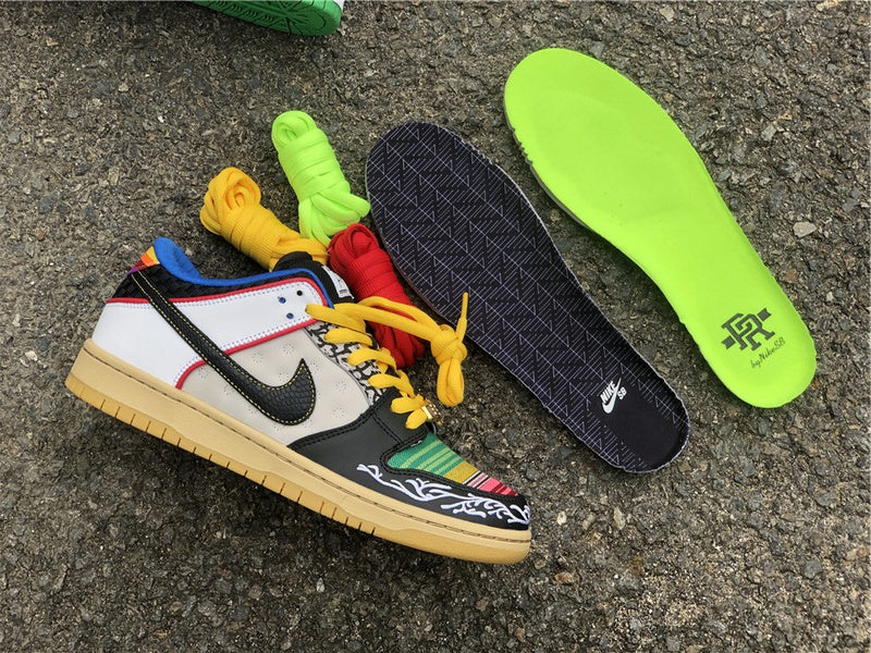 Nike SB Dunk Low What the Paul P-Rod Rodriguez Multicolor Sneakers