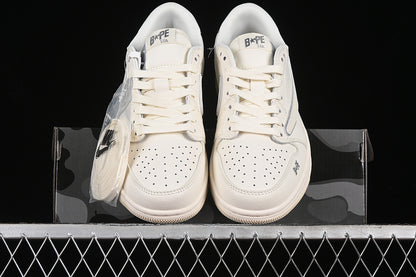 Nike Air Jordan 1 Low OG SP Off-White Travis Scott Fragment Design Grey White Sneakers