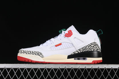 Nike Air Jordan Spizike Low Cement Grey White Sneakers