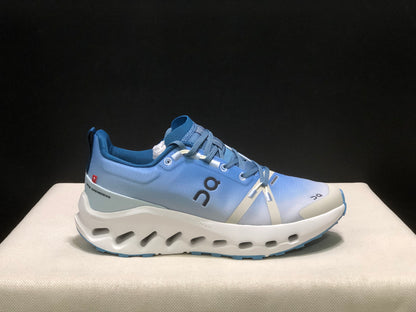 On Running Cloudsurfer Trail Waterproof Comfortable And Breathable Running Shoes Blue/White