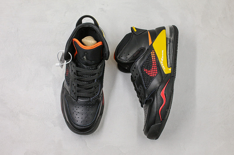 Nike Air Jordan Mars 270 Black Orange Yellow Sneakers