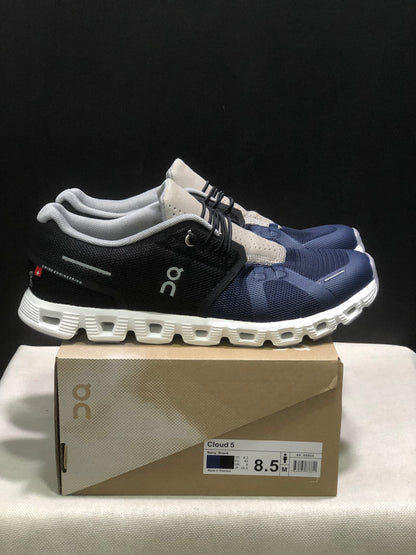 On Running Cloud 5 Lightweight Running Shoes Navy/Black