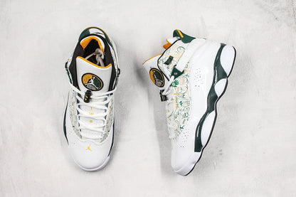 Nike Air Jordan 6 Rings White Multiple Color Sneakers