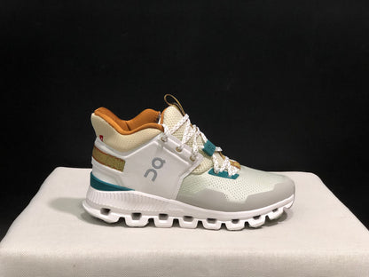 On Running Cloud Hi Edge Outdoor Training Running Shoes Light Grey/Light Brown