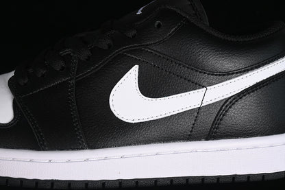 Nike Air Jordan 1 Low Black White Sneakers
