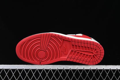 Travis Scott Fragment Design Nike Air Jordan 1 Low OG SP Red White Sneakers
