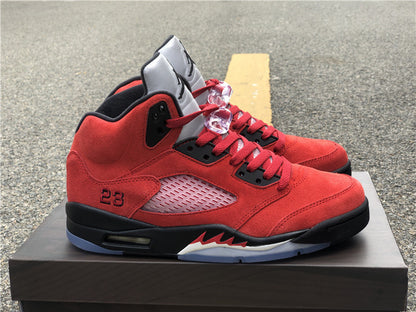 Nike Air Jordan 5 Retro Raging Bulls Red Sneakers