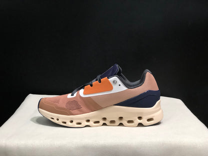On Running Cloudstratus Breathable Support Running Shoes Reddish Brown