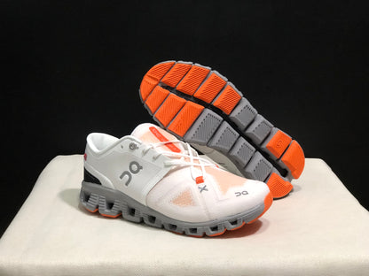 On Running Cloud X3 Shift Multi-Functional Running Shoes Ivory/Orange