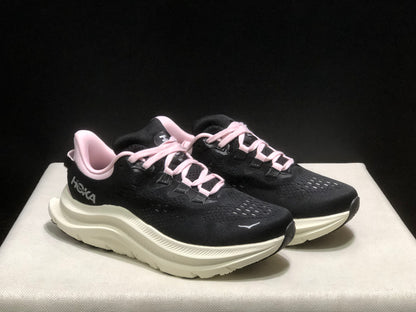 Hoka One One Kawana 2 Comfortable Casual Running Shoes Sneakers Black/White